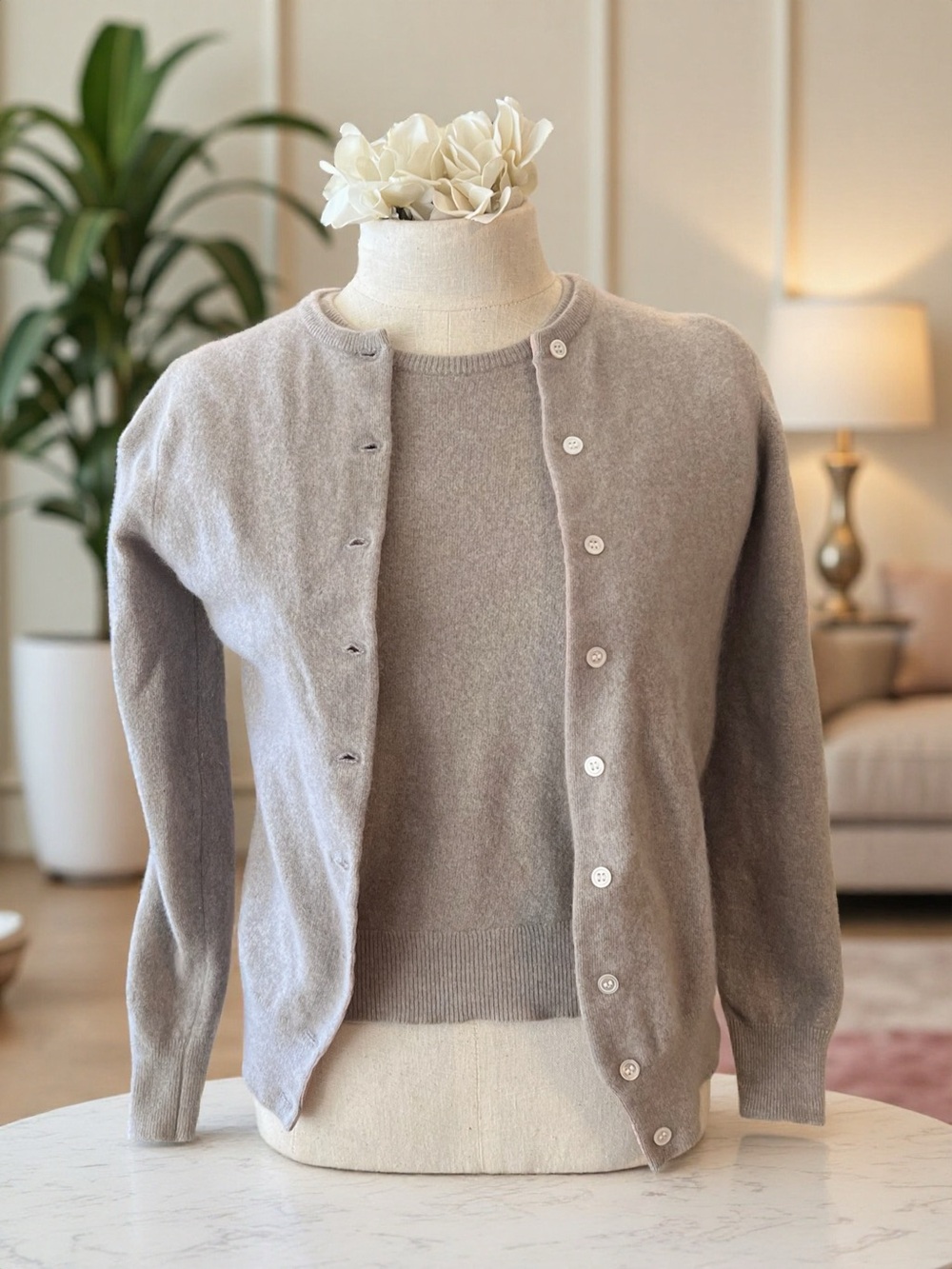 Vintage Cashmere by Pringle Cardigan Set